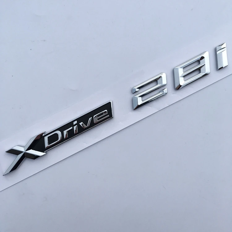 2X Высококачественный новый автомобильный Стайлинг 3D ABS Xdrive 20i 25i 28i 30i 35i 40i 48i 50i
