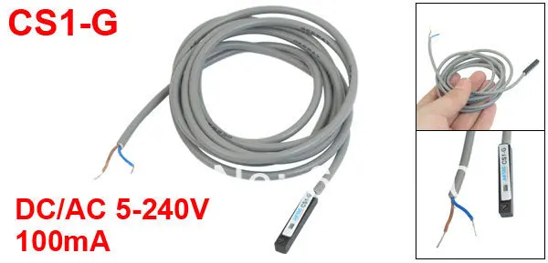 CS1 G DC 5 V 240 100mA 2 провода типа PNP NC мм детектор индуктивный датчик приближения м