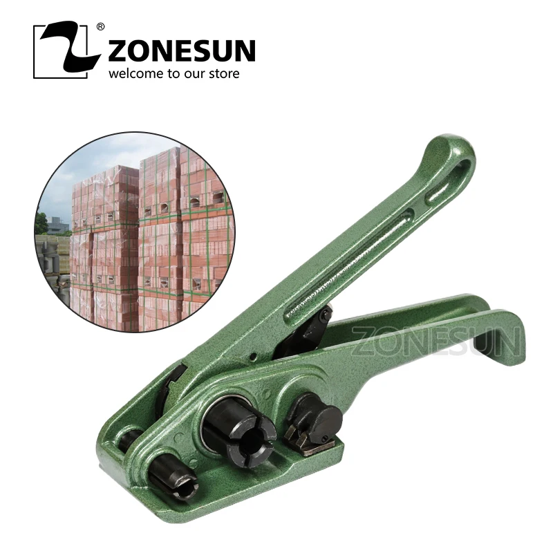ZONESUN портативный SD330 ручной PET PP пластиковый ящик для инструментов обвязки