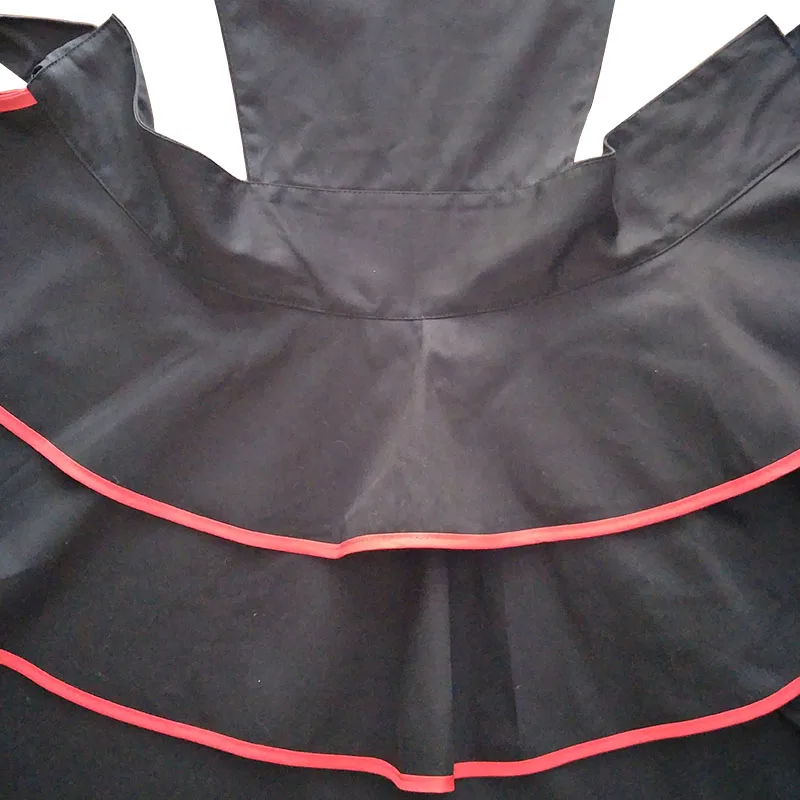 Bodecin черного цвета в стиле ретро Женские Кухня Пособия по кулинарии выпечки