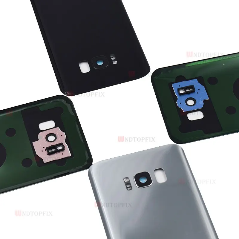 5," для SAMSUNG Galaxy S8 G950F S8 плюс задняя Батарея крышка Дверь задняя Стекло Корпус чехол для замены SAMSUNG S8 Батарея крышка