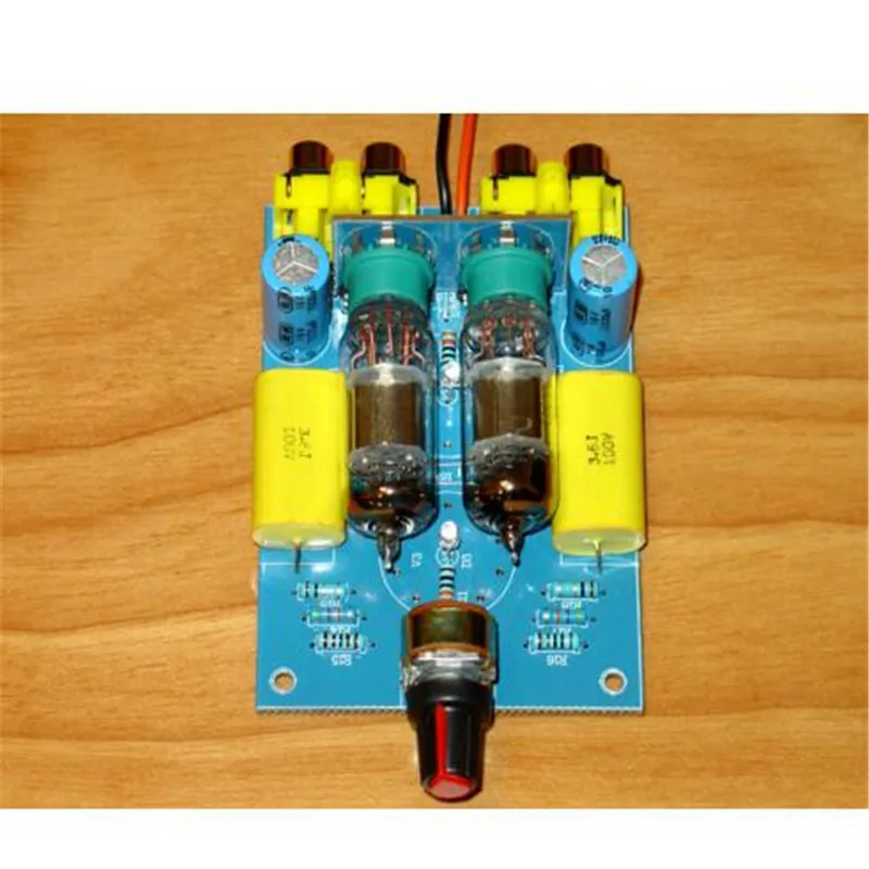 DC12V 2 шт. 6J1/6N15 пробки желчи буфера пробки предусилителя доска автомобильный усилитель доска