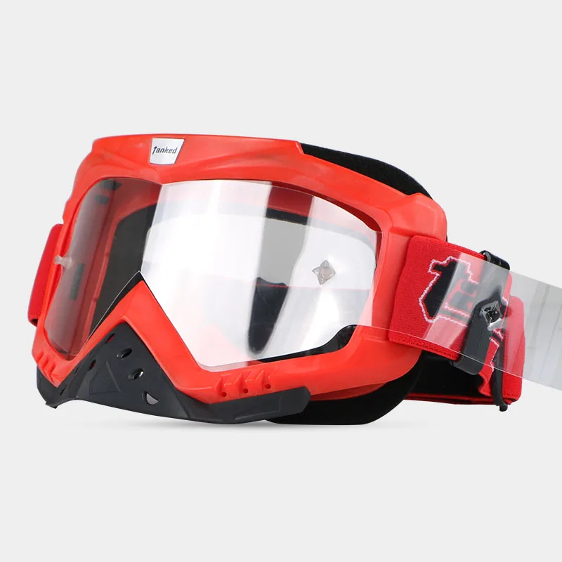 Брендовые очки Dirt Bike ATV Cross Riding лыжные очки для мотокросса очки для мотоцикла УФ лыжные очки для сноуборда прозрачные линзы