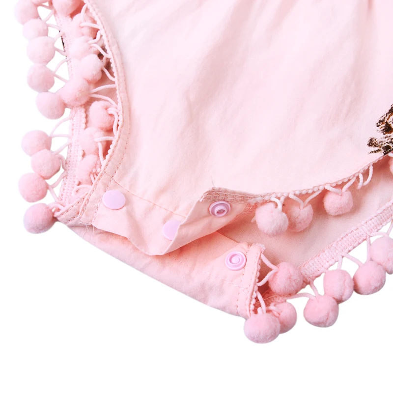 Детские комбинезоны летняя одежда для маленьких девочек новорожденных с