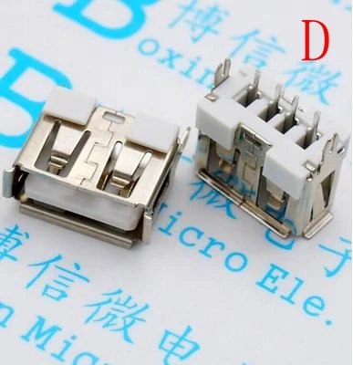10 шт. Af10.0 Usb длина гнезда мм упаковочная лента двухфутовая фиксированная Smd \
