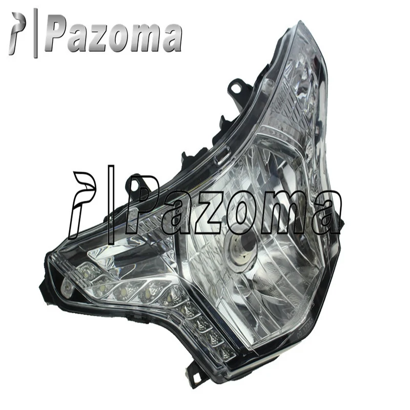 Фара для мотогонок PAZOMA фара мотоцикла с H4 лампами светодиодная Honda CBR 250R CBR250R 2009 2010