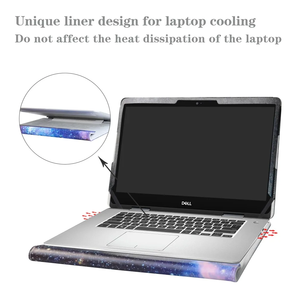 Alapmk Protective Case Cover For 14&quot Dell Inspiron 14 2-in-1 5481 Laptop [Not fit Other Models] | Bags &amp Cases