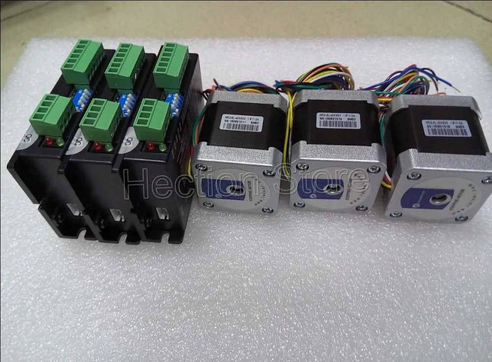 Оптовая продажа 6 шт. в партии система 3D принтера включает 3 шаговый двигатель NEMA 17