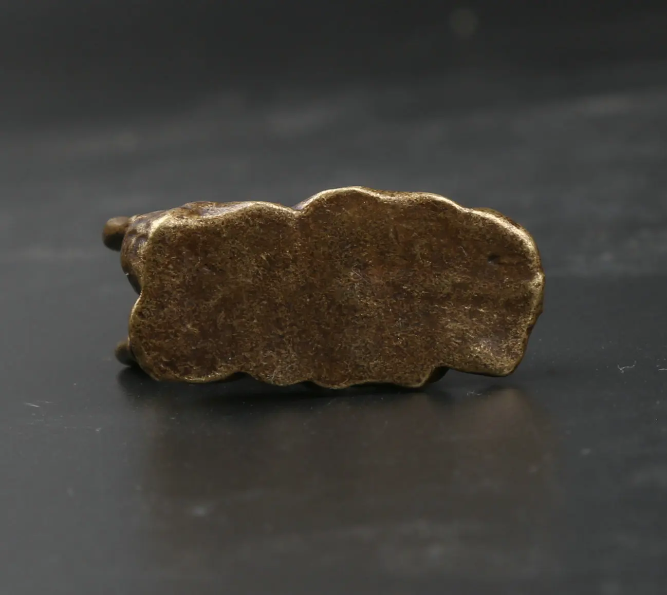 Коллекция редких китайских небольших бронзовых изысканных животных 49 мм/1 9 дюйма