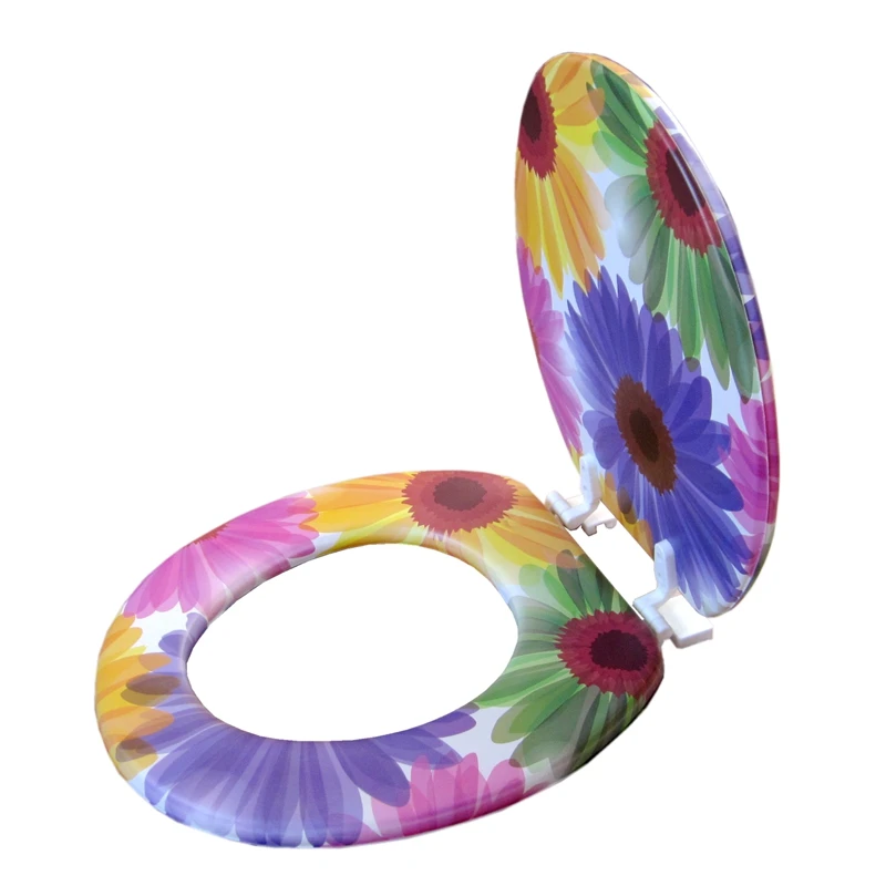 Мягкое сиденье для унитаза 2020 новый дизайн высокое качество Набор чехлов губка