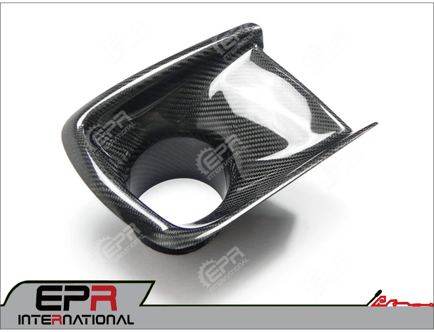 Для Honda 94-01 Integra DC2 JDM углеродное волокно передний бампер воздуховод глянцевая отделка воздухозаборник волокно Дрифт комплект гоночная отделка
