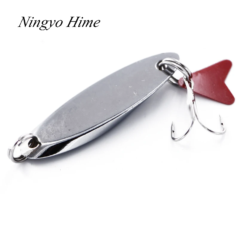 Ningyo Hime искусственная металлическая рыболовная жесткая приманка наживка с косыми