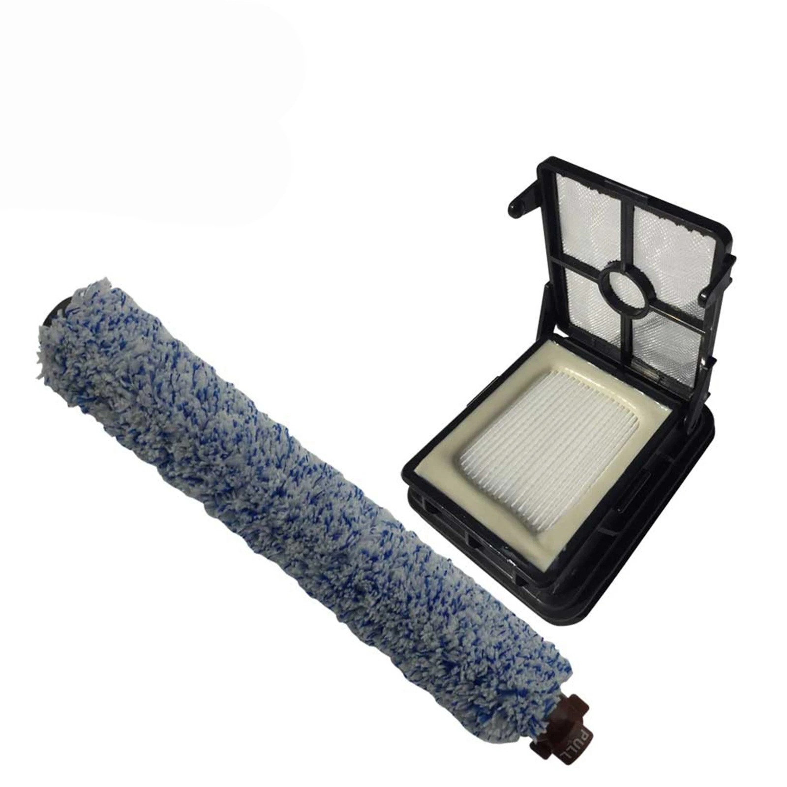 

2pcs/Set HEPA Filter& Wood Floors Brushroll for Bissell Crosswave 1785 Series Vacuum Cleaner Parts Replaces # 1608683 & 1608684