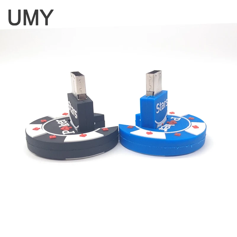 Горячая Распродажа usb флеш накопитель Покер звезда Ручка привод Флешка 4 ГБ 8 16 32