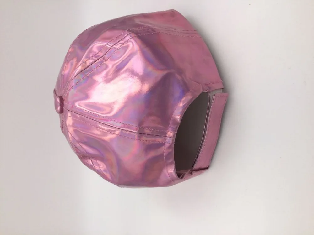 Унисекс серебряная Лазерная бейсбольная кепка Женская Мужская хип хоп