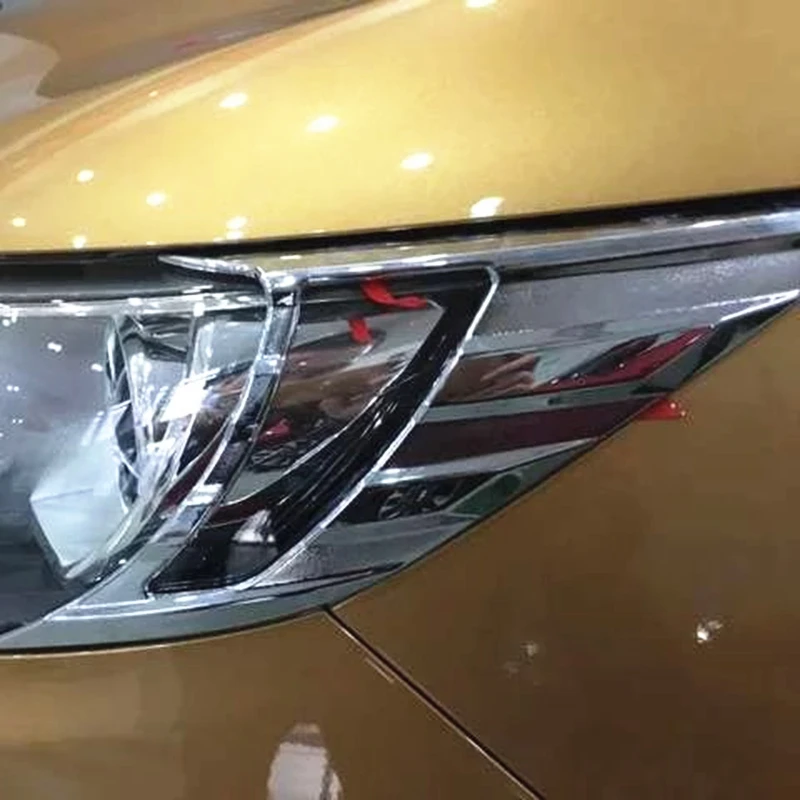 Передняя фара из нержавеющей стали для Nissan Qashqai J11 Dualis 2014 2015 2016 2017 2