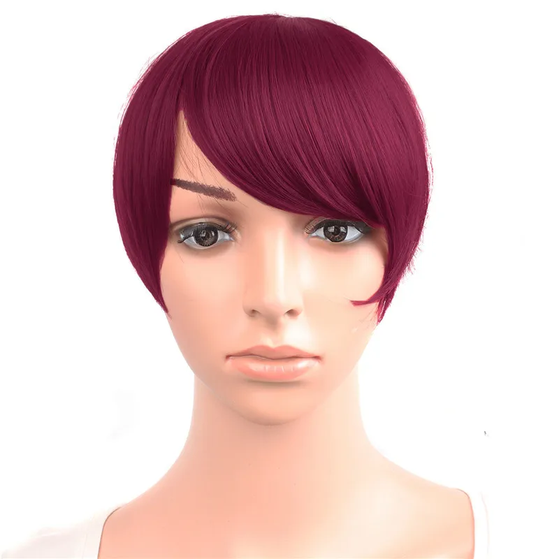 MapofBeauty, разноцветные волосы для наращивания, накладные волосы на клипсах спереди, аккуратные, для женщин, синтетические волосы, бахрома, челка - Цвет: P1B/27