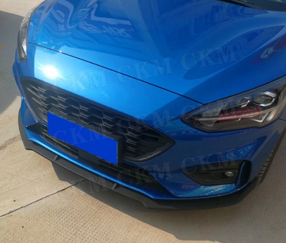 3 шт. передний бампер спойлер сплиттеры для Ford Focus+ головка подбородка Лопата для губ протектор для стайлинга автомобилей