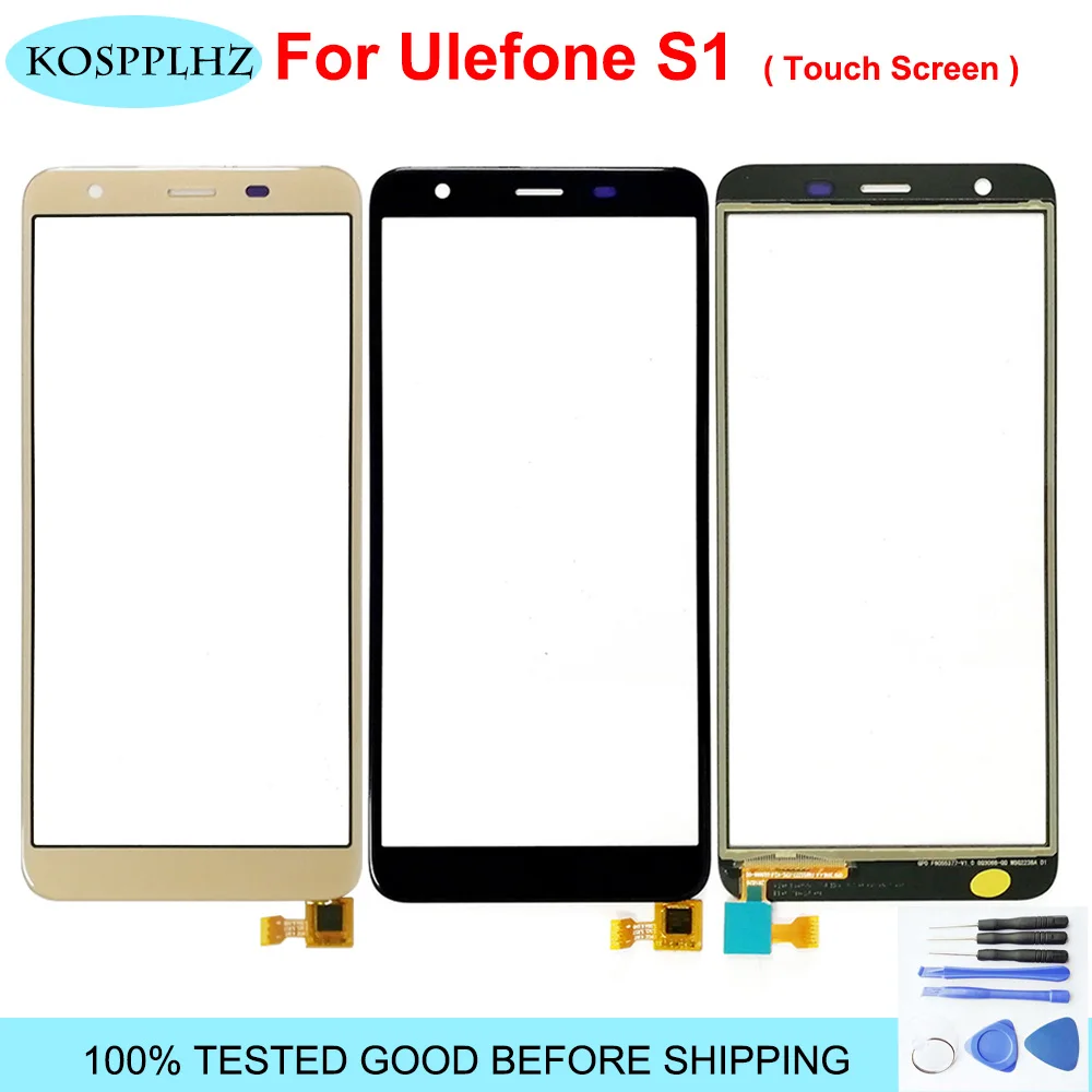 Сенсорный экран для мобильного телефона, сенсорный экран для Ulefone S1, сенсорная панель, запасные части, объектив Ulefone S1 Pro, без ЖК-дисплея