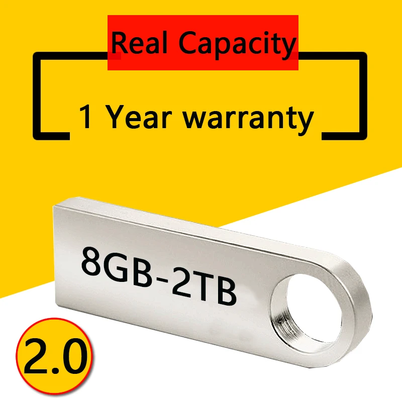 Металлический Мини USB флеш-накопитель водонепроницаемый 32 ГБ 2 0 карта памяти