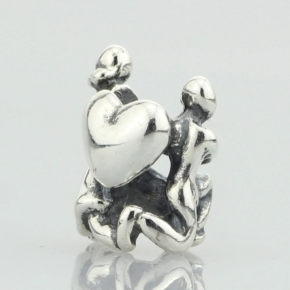 Омела натуральная 925 пробы серебряные Marry Me шарик шарма Подходит Европейский 3 0 мм