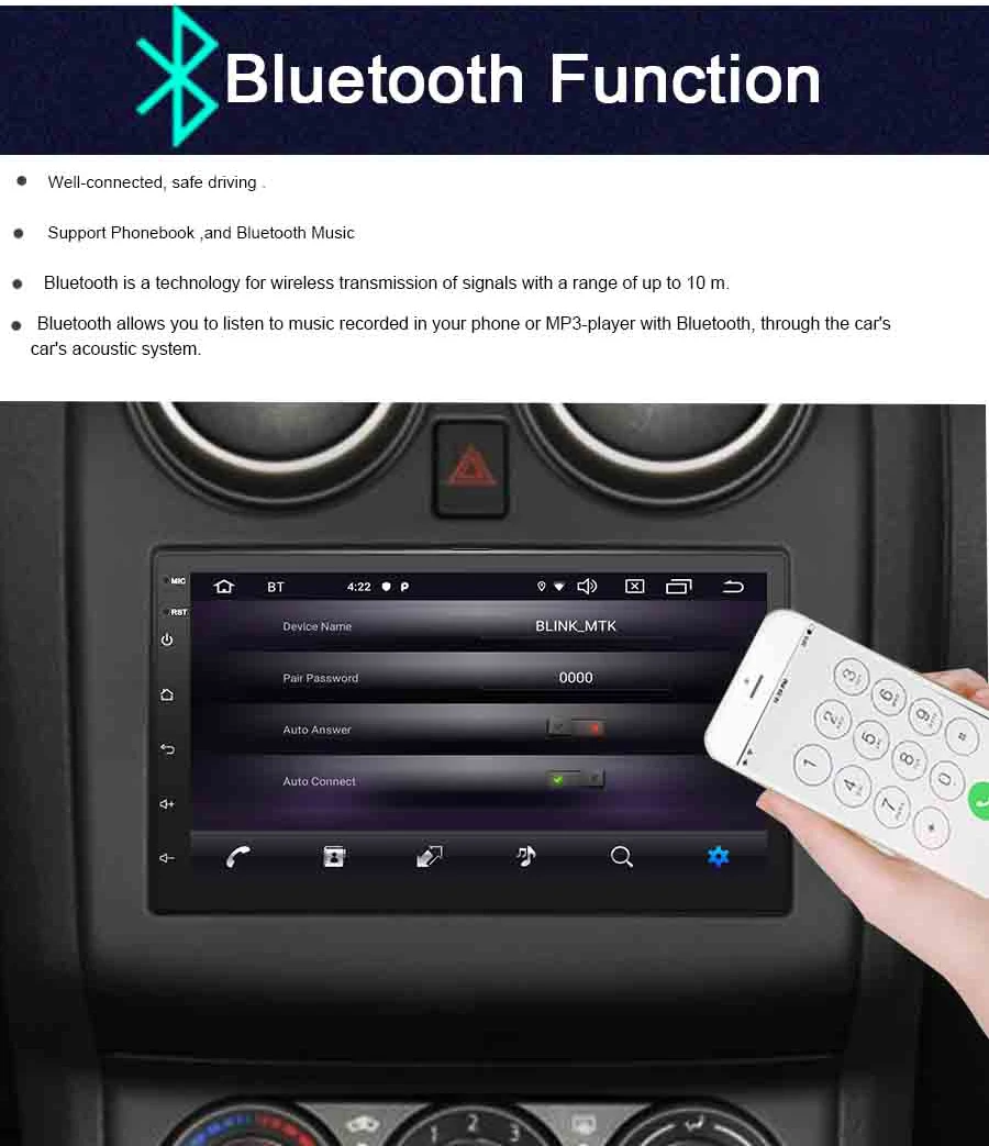 Navivox " Радио gps 2 DIN в автомобиль плеер Android 9,0 GO Универсальный радио gps Навигация Аудио плеер для Nissan Toyota hyundai Polo