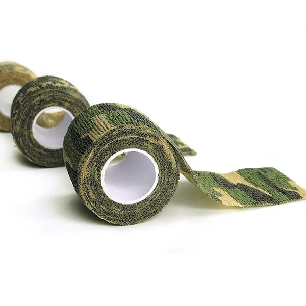 3 шт. самоклеящаяся защитная Камуфляжная Лента Нетканая повязка для Тактической