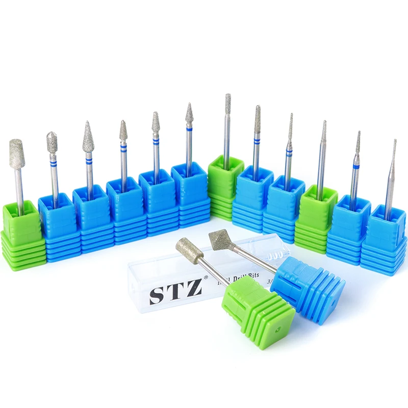 Электрическая Алмазная керамическая фреза STZ для удаления кутикулы 28 типов