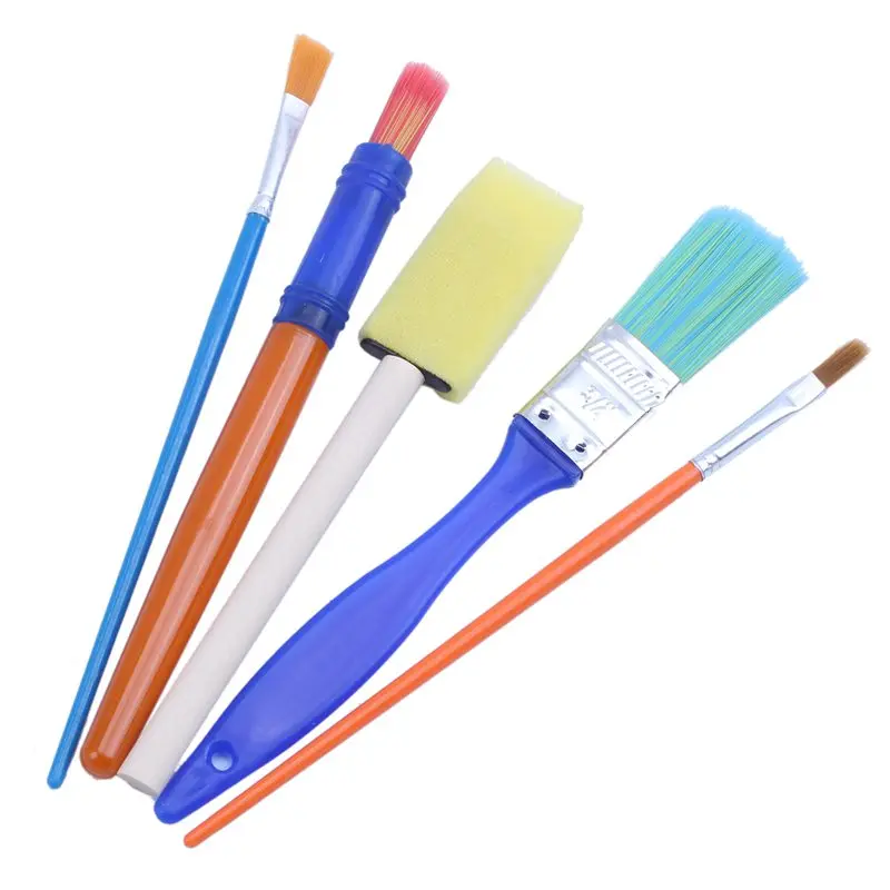 

30pcs Children Sponge Paint Brushes Drawing Tools for Children Early Painting Arts Crafts DIY