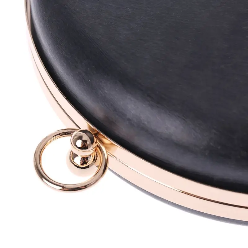 18 см металлические застежки ужин круглый бокс кошельки рамы для ручек рукоделия