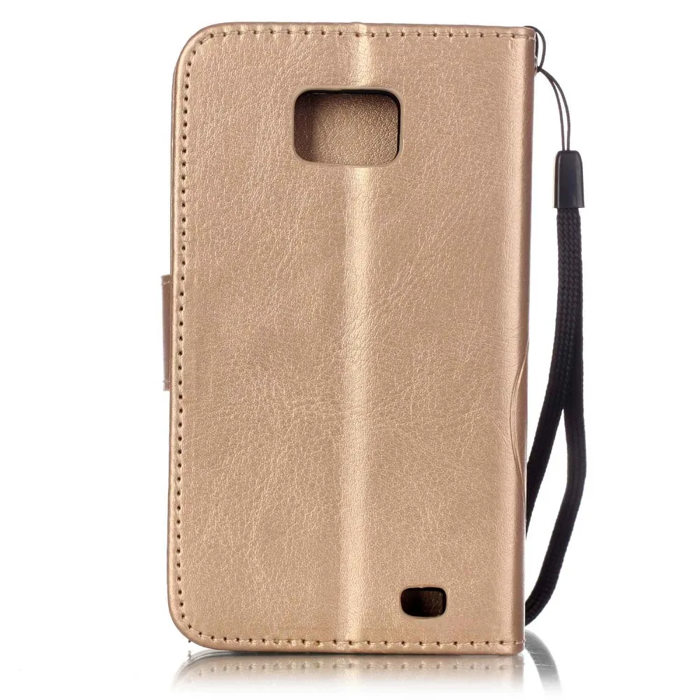 Чехол для Samsung S2 чехол SII i9100 9100 Galaxy 4 3 дюйма + держатель карт на ремешке|case for|case casecase