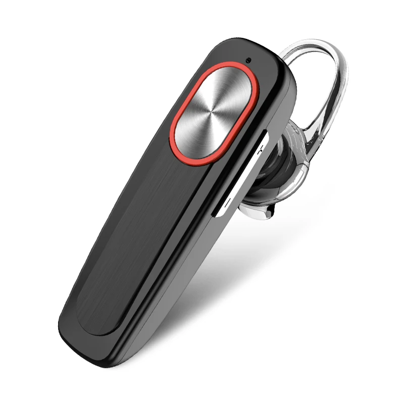 Black Беспроводная bluetooth-гарнитура, долгий режим ожидания, с микрофоном, громкая связь, беспроводные bluetooth-наушники, наушники с цветными Ушными крючками для телефона - Цвет: Black