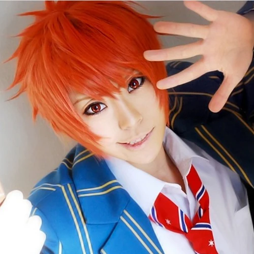 Uta No Prince Sama Haruka Otoya Masato Natsuki Tokiya Ren Syo кольцо Tomochika Косплей шиньон Periwig головной убор для костюма