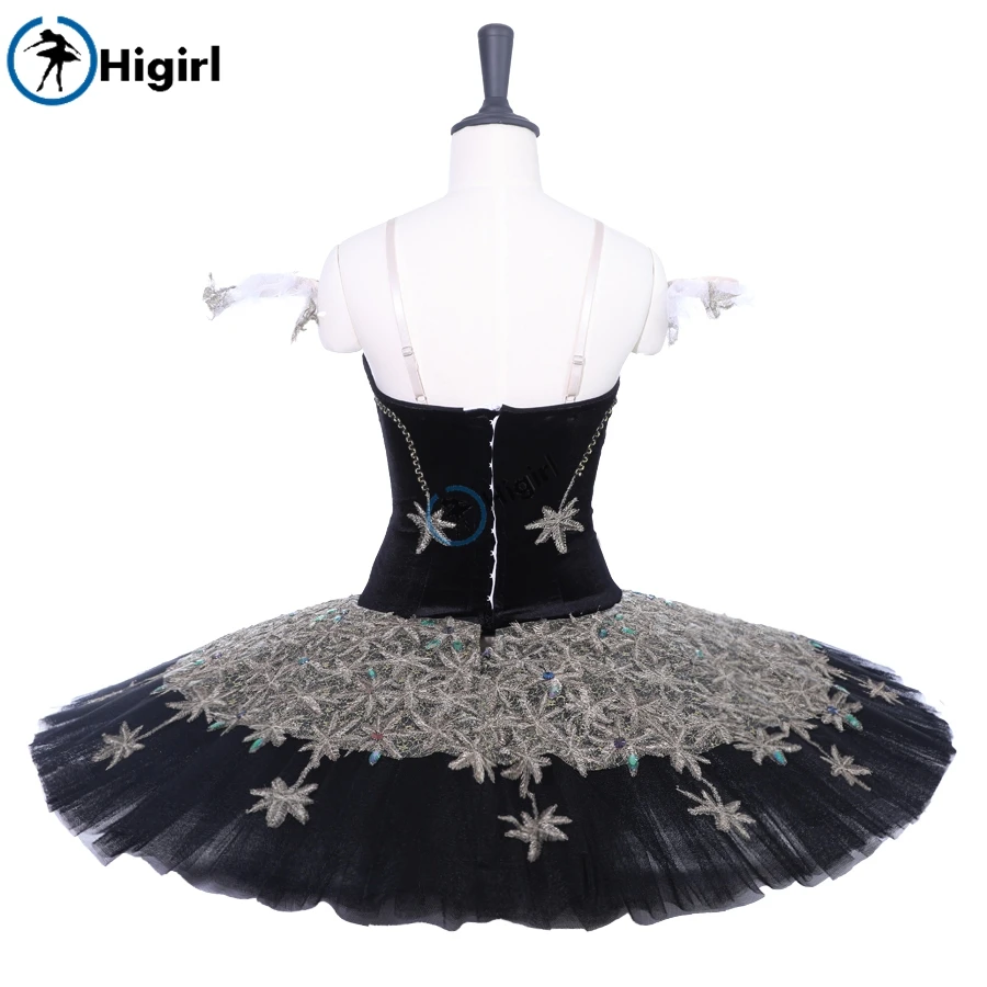 Профессиональные Балетные балетные пачки для взрослых черного и золотого цвета