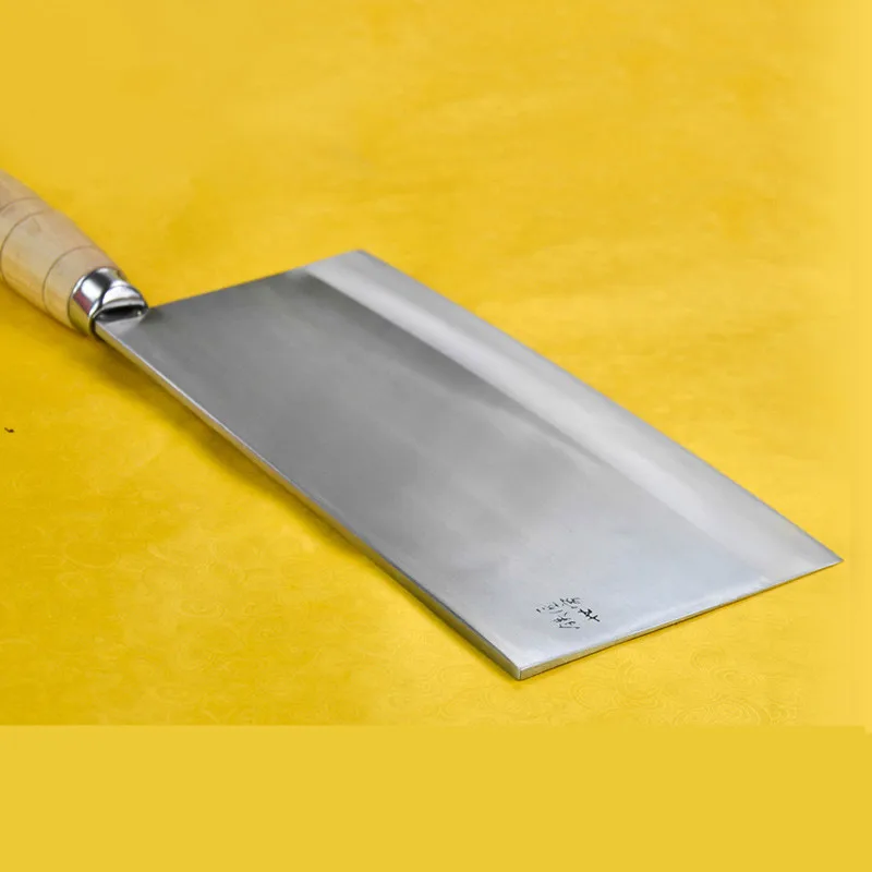 Кузнечный Традиционный китайский кухонный нож из нержавеющей стали ручной