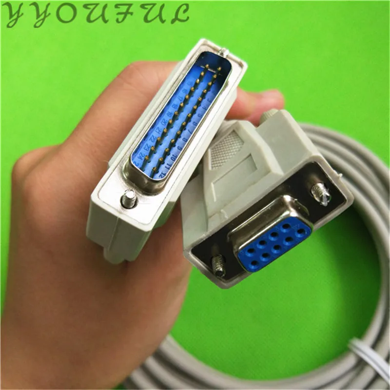 Режущий плоттер 25 контактов кабель для передачи данных Graphtec Mimaki Roland P cut печати до