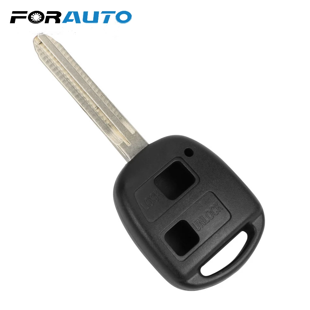 Чехол для дистанционного ключа с 2 кнопками чехол Toyota Yaris Avalon Camry RAV4 Corolla Echo Сменный