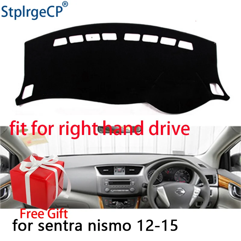 Коврик для приборной панели автомобиля Nissan Sentra nismo Sylphy 2012-2017 правый руль коврик