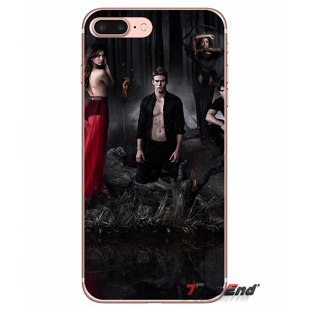 Чехол для Телефона iPhone X 4 4S 5 5S 5C SE 6 6S 7 8 Plus Samsung Galaxy J1 J3 J5 J7 A3 A5 2016 2017 tv show The Vampire Diaries |