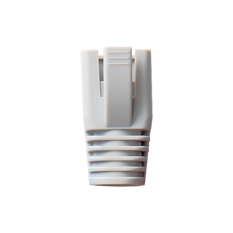 Cat 6A Cat7 RJ45 Модульная штепсельная вилка PUR кабель сапоги Защита от перенапряжения
