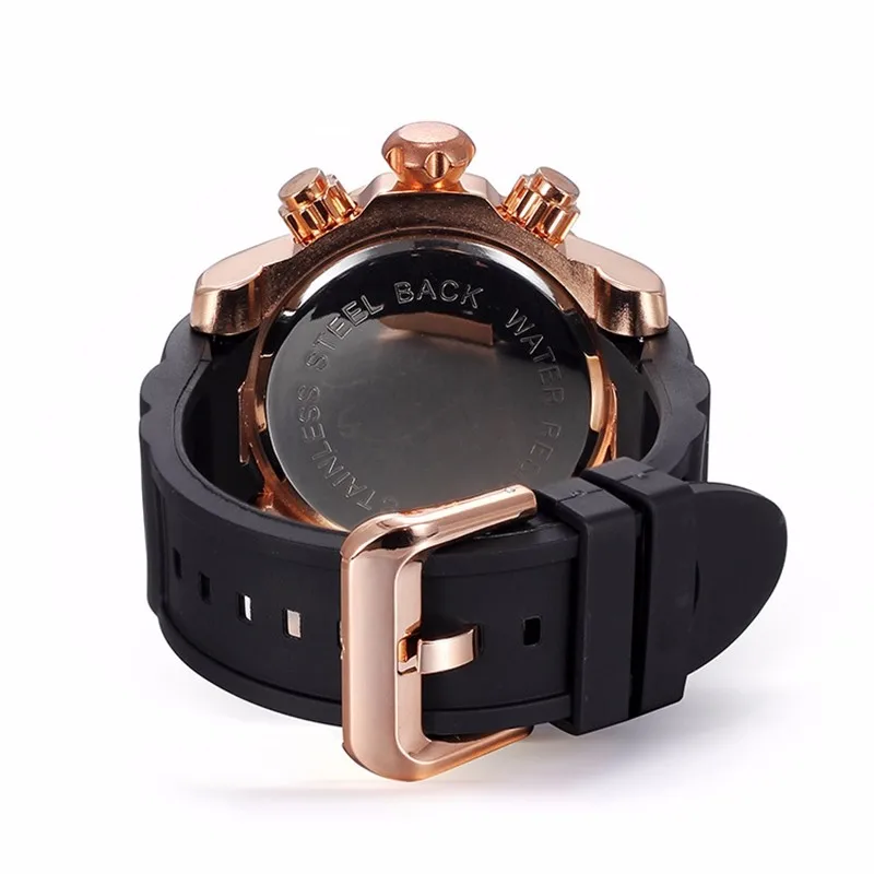 2018 Новая мода для мужчин's кварцевый спортивный военный часы армии Военная