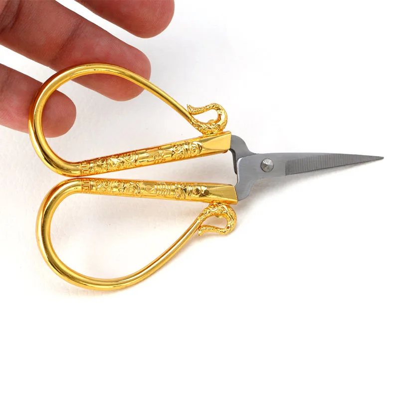 1 шт. цветочный ножницы Нержавеющая сталь Европейский Винтаж швейные