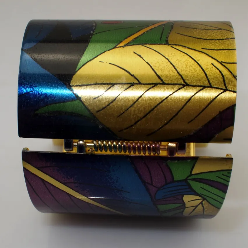 MANILAI модный в стиле кантри с рисунком открытый большой Браслет манжета браслет