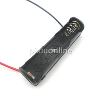 brand new j080b 1 5v supply black plastic battery box contain 1 aaa battery with wire diy parts sell at a loss