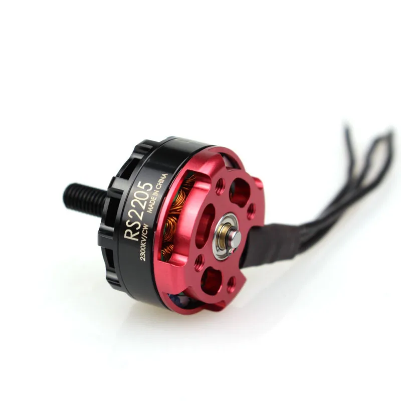 4 шт. оригинальный EMAX RS2205 2300 кв/2600 кв бесщеточный двигатель CCW + молния 30 А мини