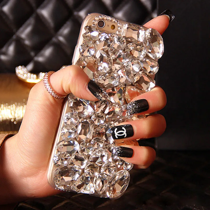 LYBALL роскошный хрустальный украшенный стразами чехол для телефона ручной работы