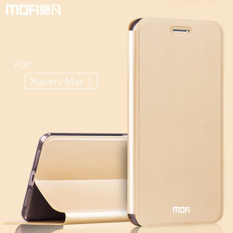 Чехол для Xiaomi Mi Max 2 MOFI оригинальный кожаный флип чехол mi max с подставкой xiaomi max2|flip