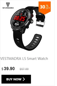 VESTMADRA Q8 OLED Цвет Экран Смарт-часы Мода Электронные Для мужчин Для женщин Водонепроницаемый монитор сердечного ритма Фитнес трекер Smartwatch