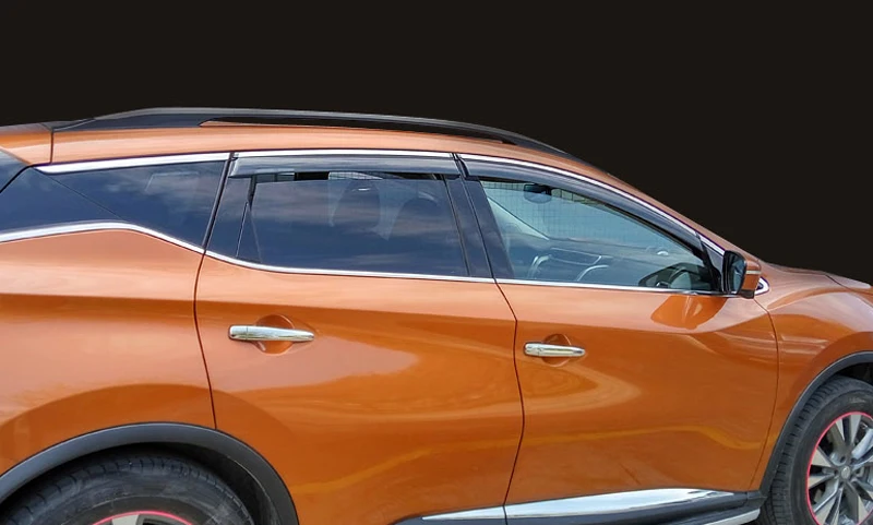 Для NISSAN MURANO 2015 2016 2017 2018 автомобильный оконный козырек Vent Guard