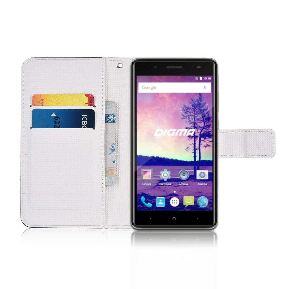 Для Digma VOX S509 3g чехол бумажник с изображением персонажей из мультфильма PU кожаный чехол Модный прекрасный классный Чехол для мобильного телефона сумка щит